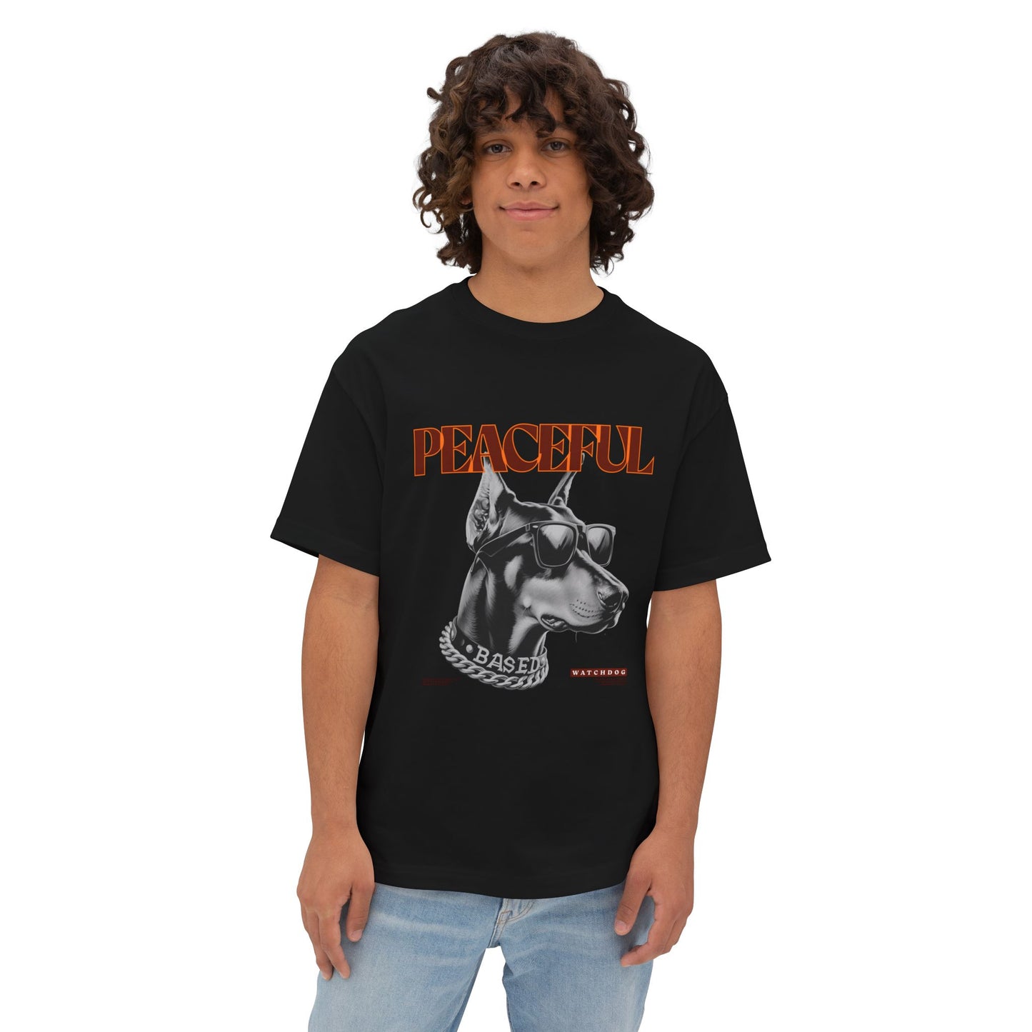 Peaceful Dog Oversized Tee