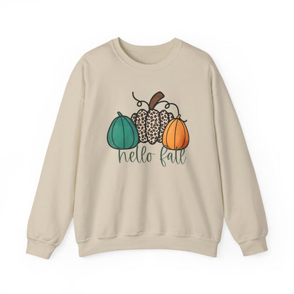 Hello Fall Pumpkin Crewneck