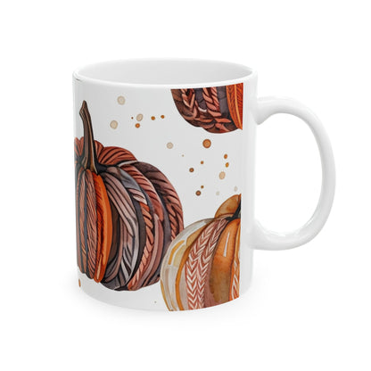 Autumn Pumpkin Ceramic Mug