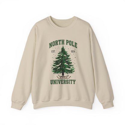 North Pole University Crewneck Sweatshirt