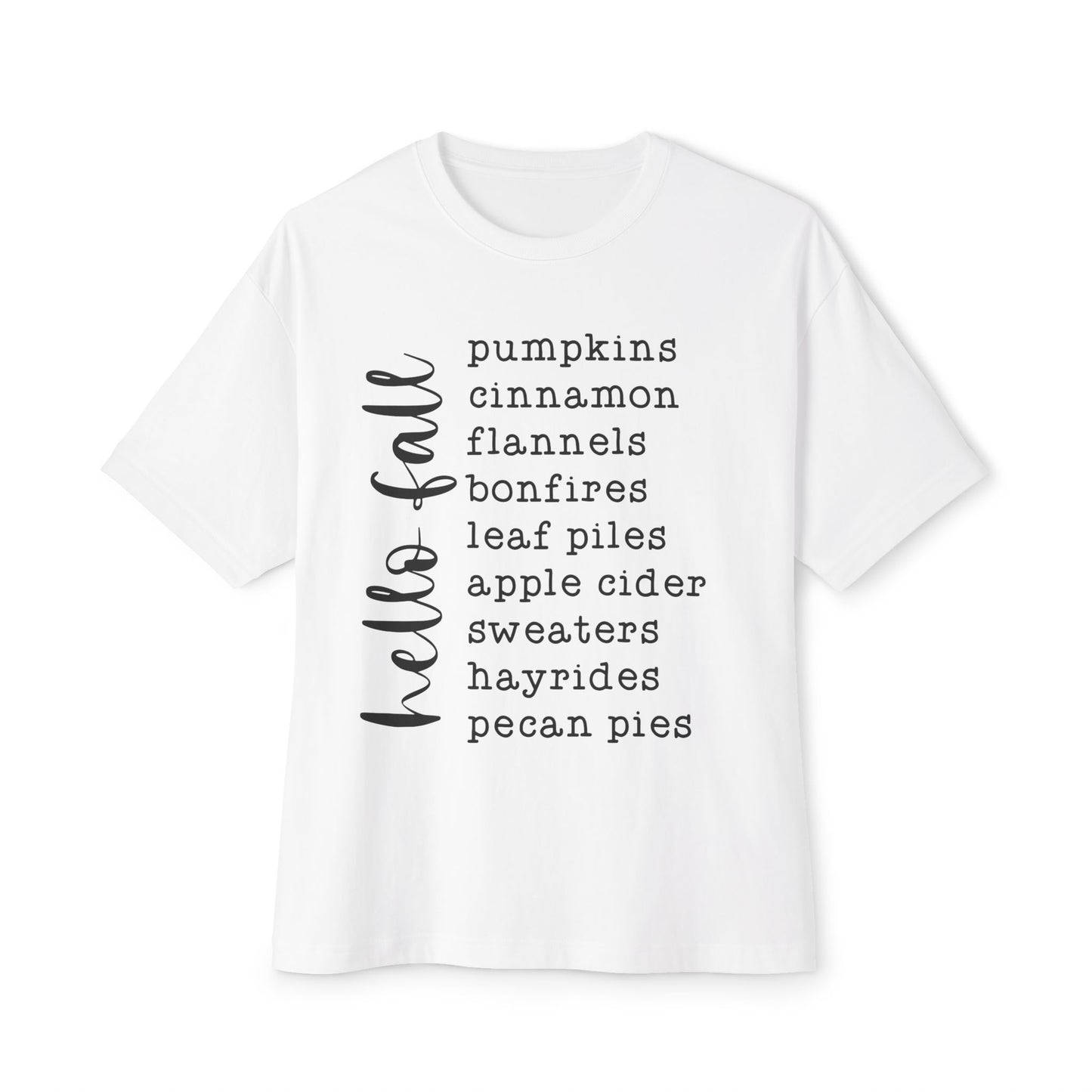 Fall Vibes Oversized Tee