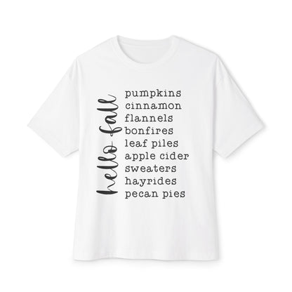 Fall Vibes Oversized Tee