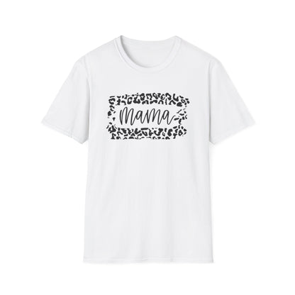 Mama Leopard Print T-Shirt — Mother’s Day Casual Graphic Tee