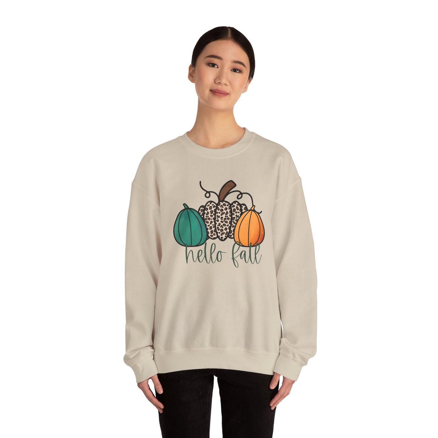 Hello Fall Pumpkin Crewneck