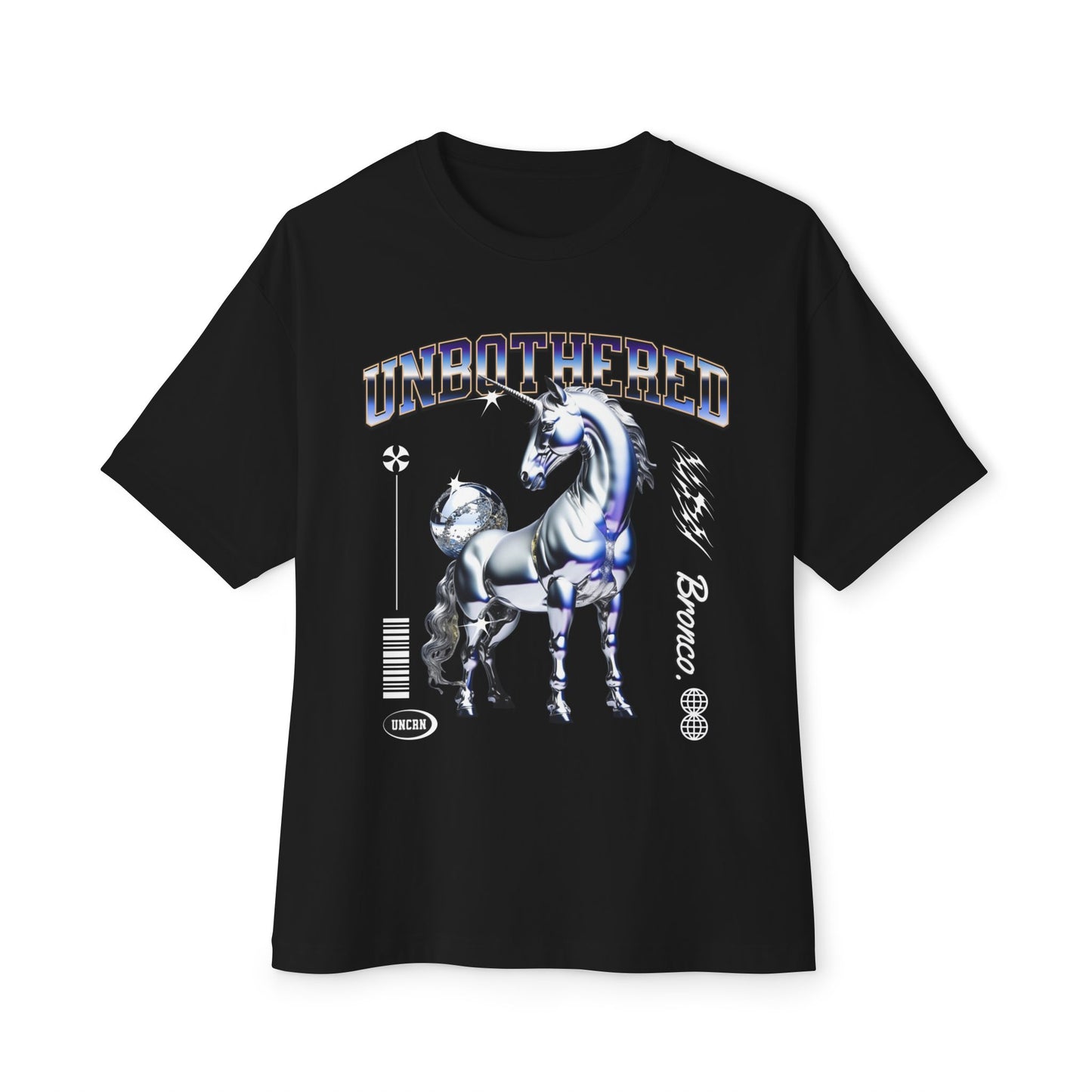 Unbothered Unicorn Oversized Tee