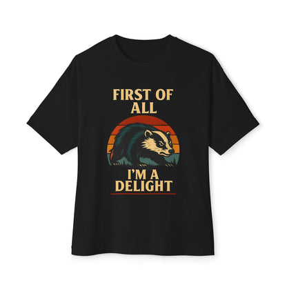 Delightful Oversized Tee