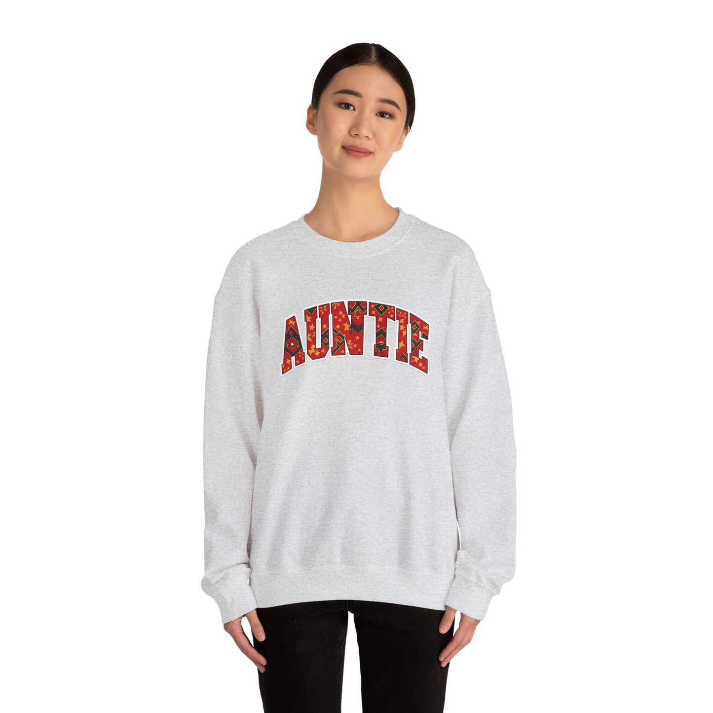 Auntie Floral Crewneck