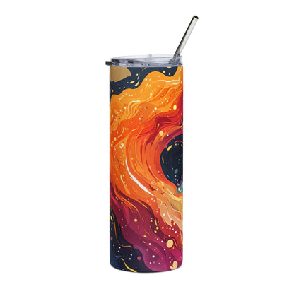 Vibrant Galaxy 20 oz Stainless Steel Tumbler