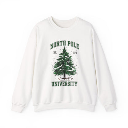 North Pole University Crewneck Sweatshirt