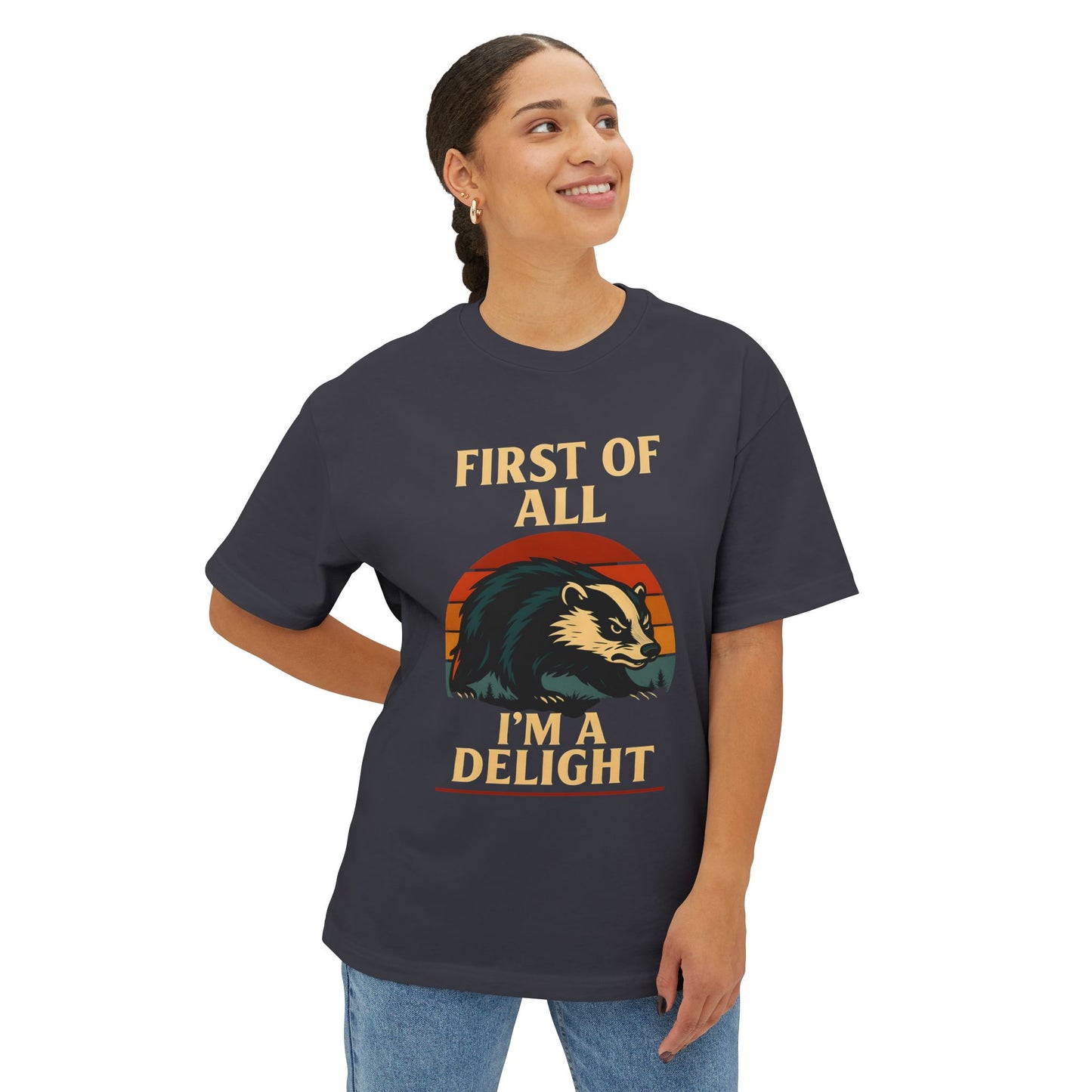 Delightful Oversized Tee