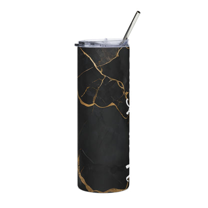 Black Marble 20 oz Stainless Steel Tumbler