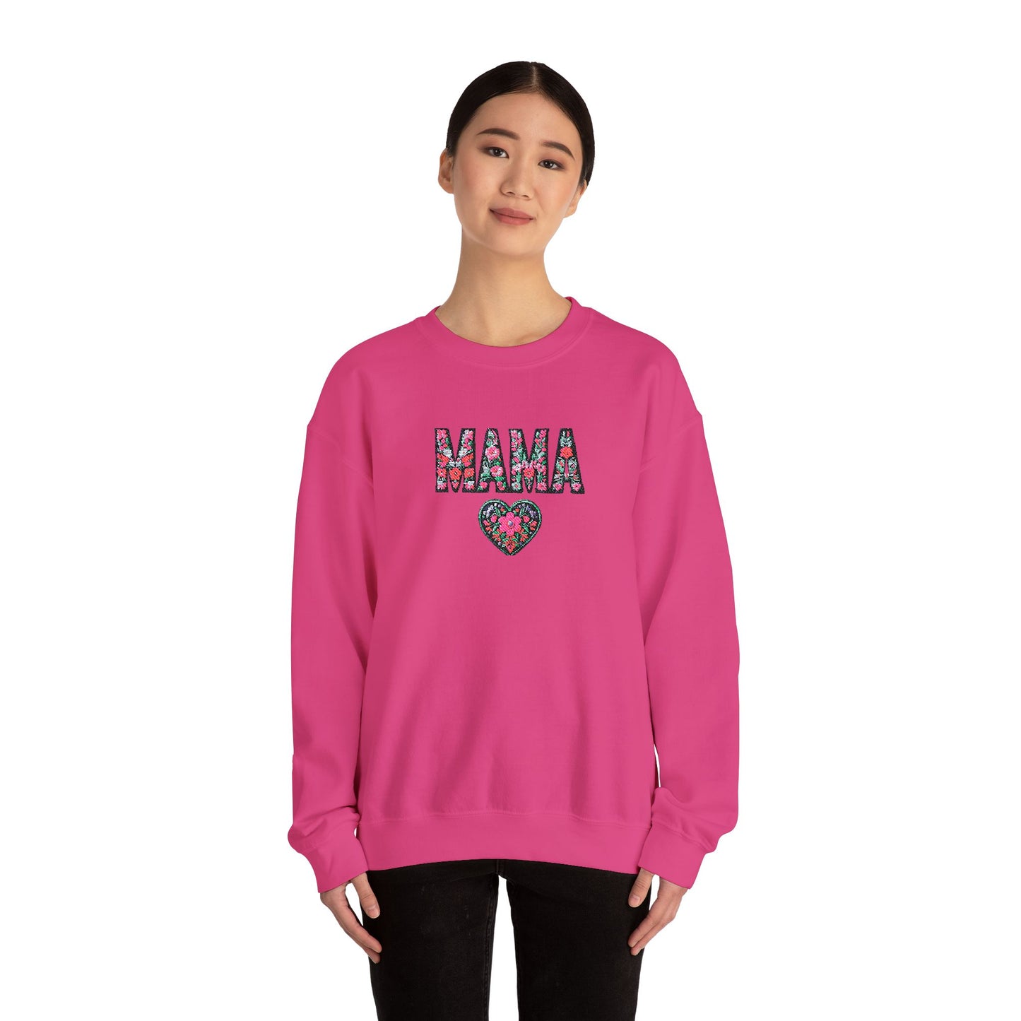 Floral Heart Sweatshirt