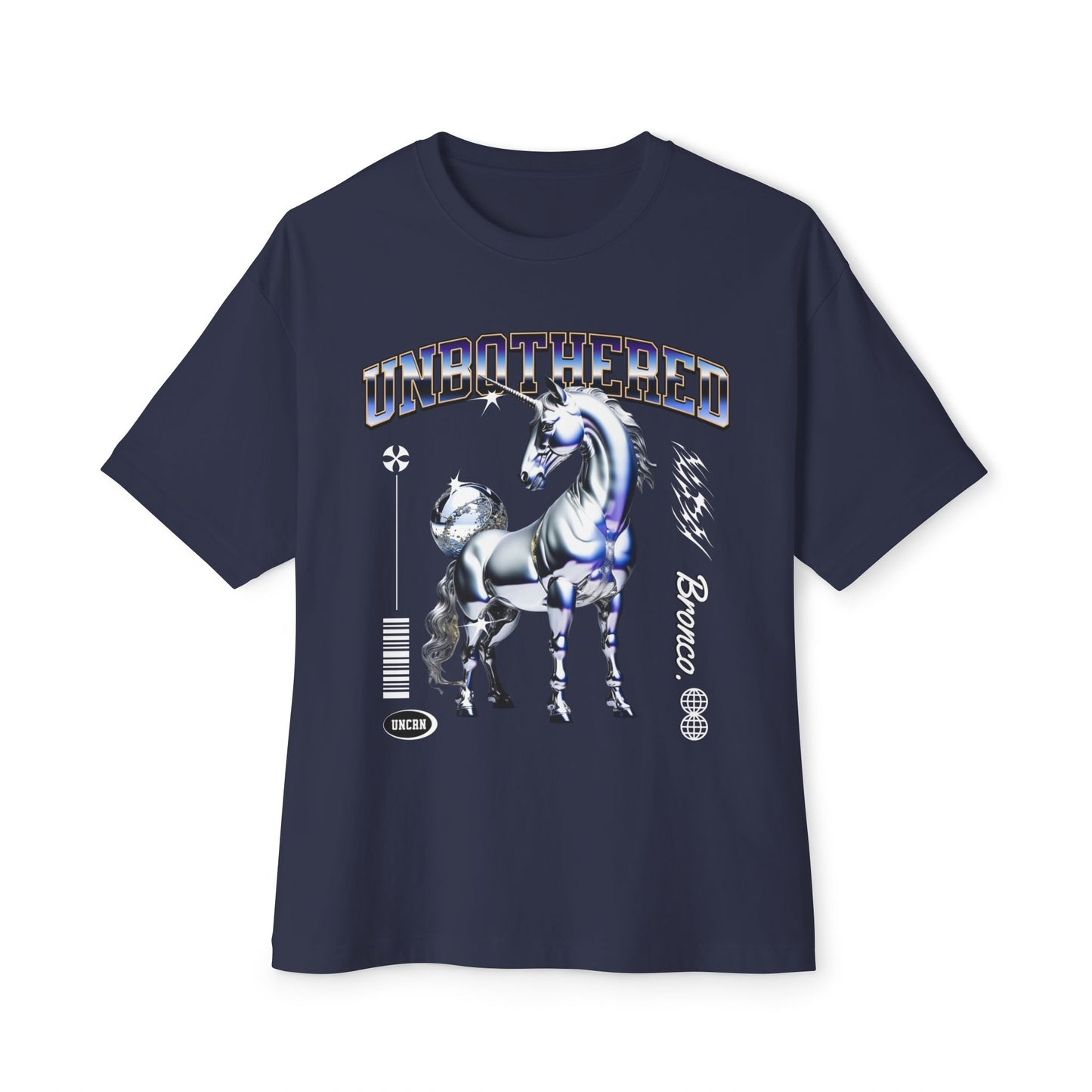 Unbothered Unicorn Oversized Tee