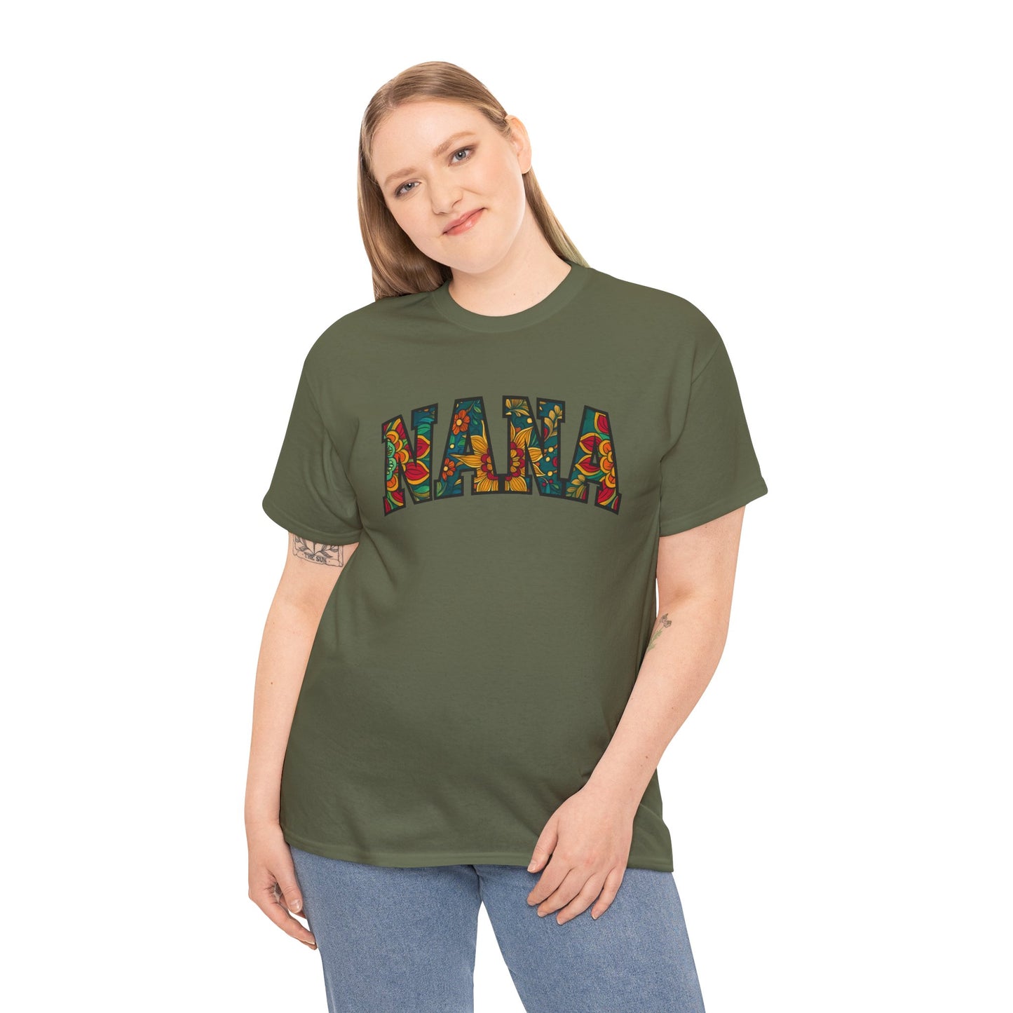 Nana Floral Print Tee