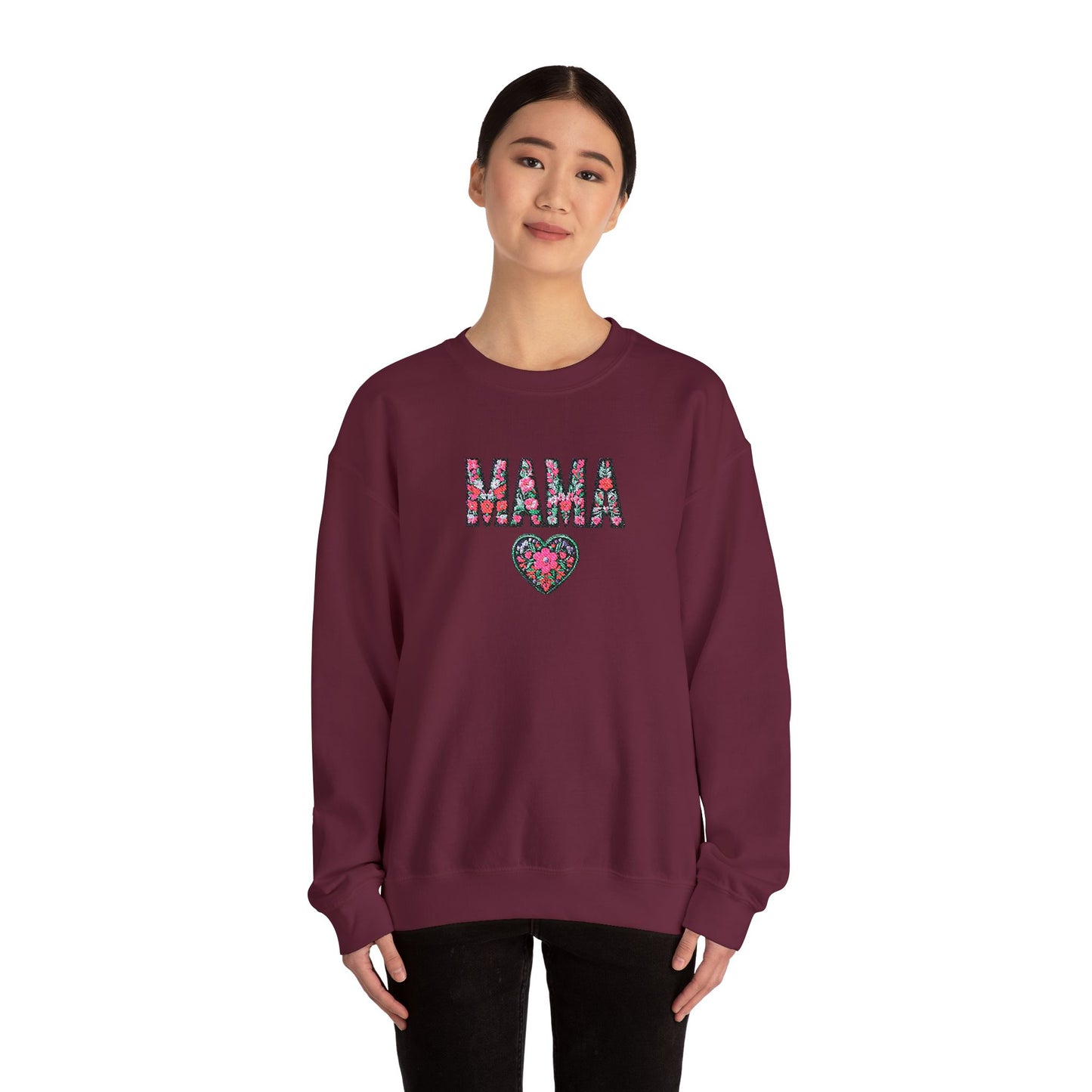 Floral Heart Sweatshirt
